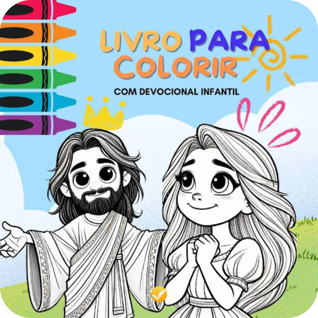 35 Livros de Colorir Cristãos para Crianças